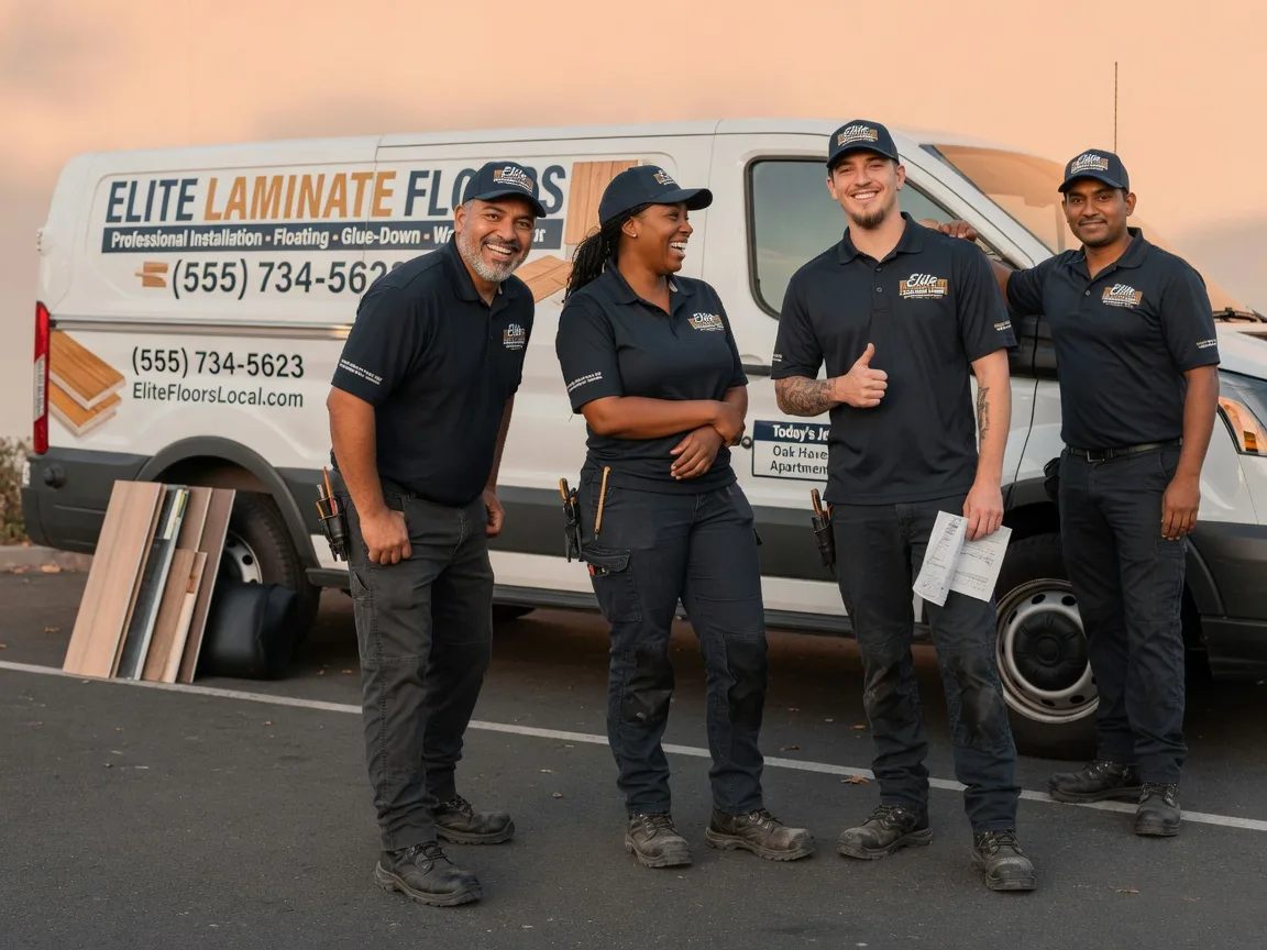 Laminate flooring installation company in Pinson, AL